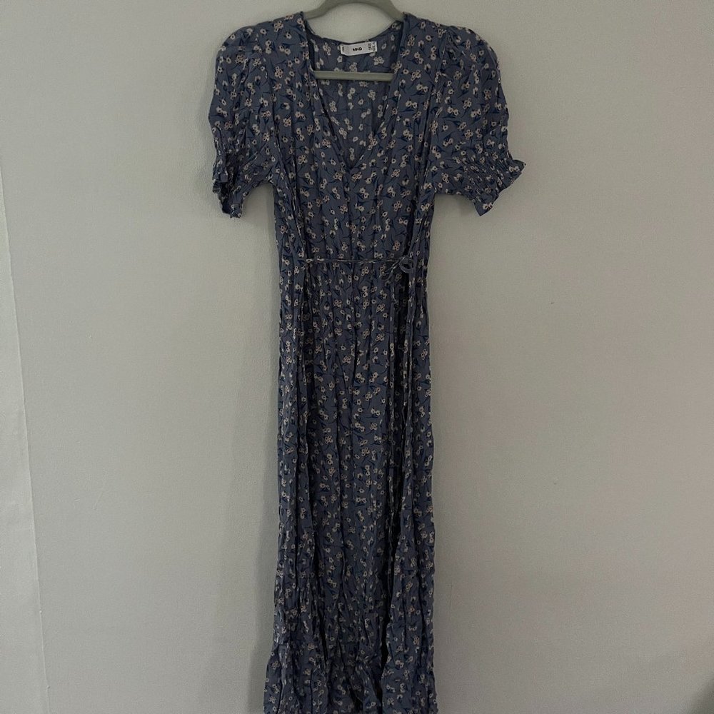 Mango Floral Wrap Dress - 2